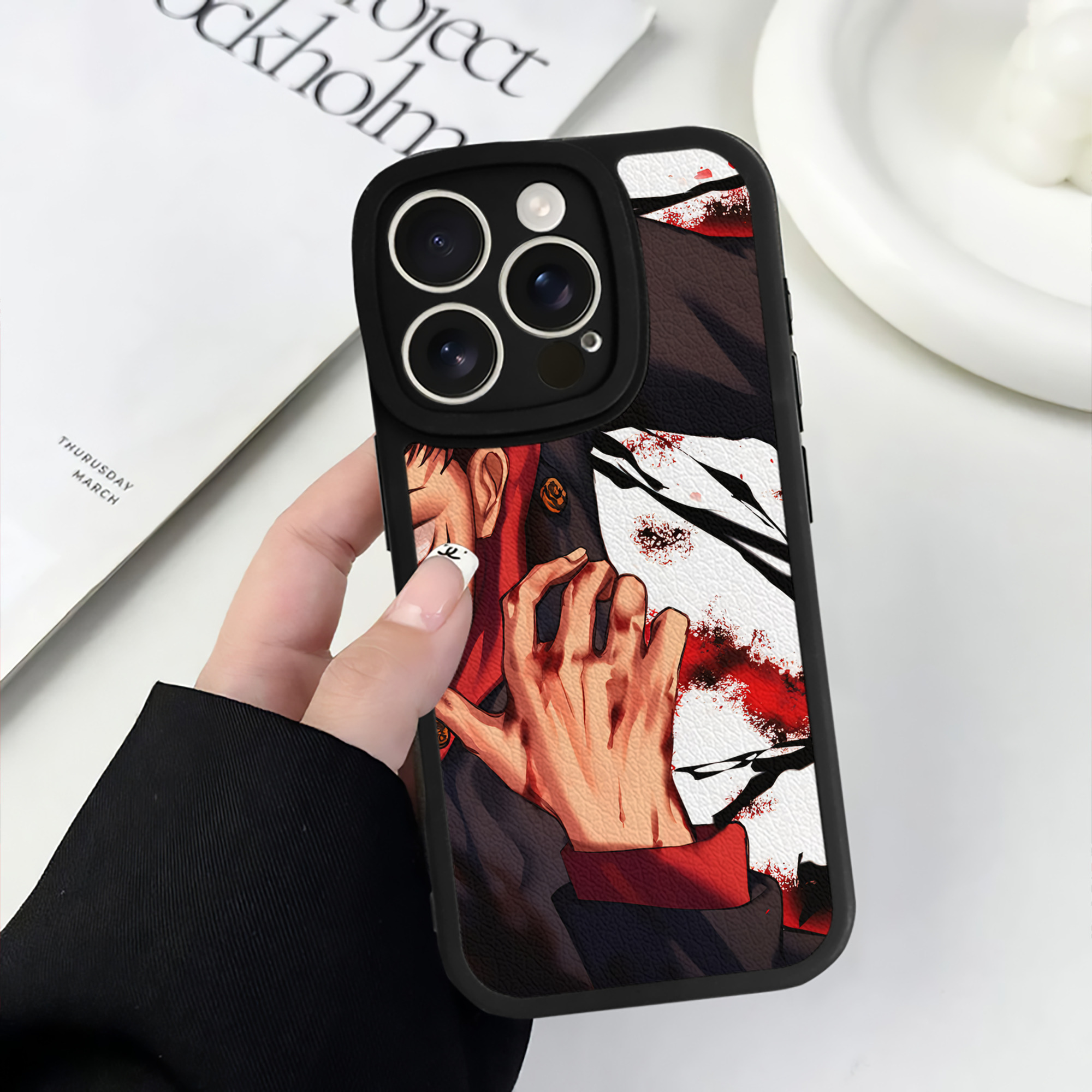 （画像用） SPY×FAMILY间谍家家酒 【iPhone 16シリーズ対応】シリコンスマホケース（レザー調） 材質：シリコン